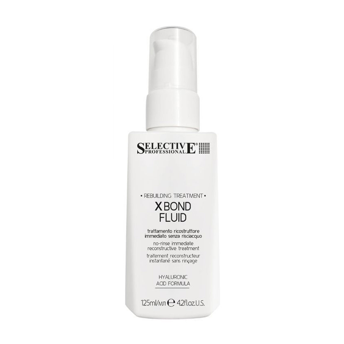Реконструювальний флюїд для волосся Selective Professional Rebuilding Treatment X Bond Fluid, 125 мл